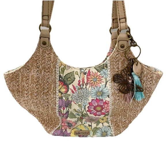 Sakroots The Sak Roma Shopper Shoulder Bag Large Purse Tote Boho Cottagecore Y2K - Picture 2 of 16